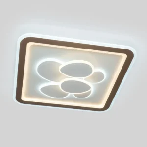 Світильник LED smart OREO+пульт 120W 3000-6000K IP20 коричневий квадрат